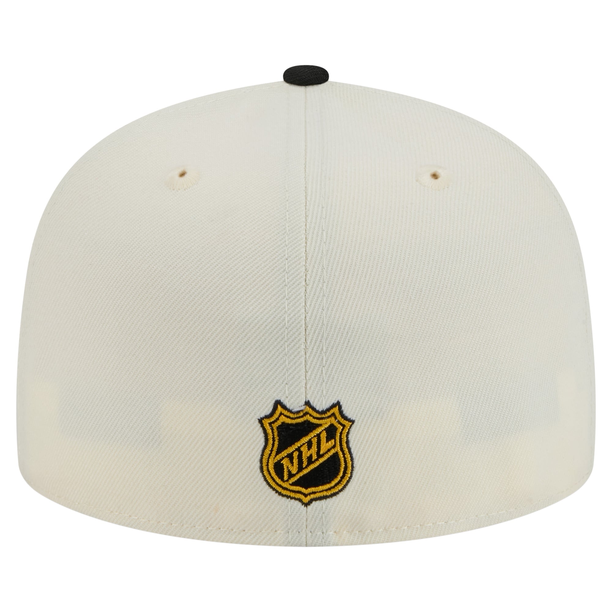 Men's New Era  White Boston Bruins Chrome Two-Toned 59FIFTY Fitted Hat